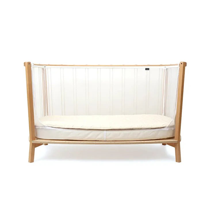 CHARLIE CRANE - Lit Kimi 120 Avec Matelas En Mousse + Surmatelas + Lacets Hazelnut