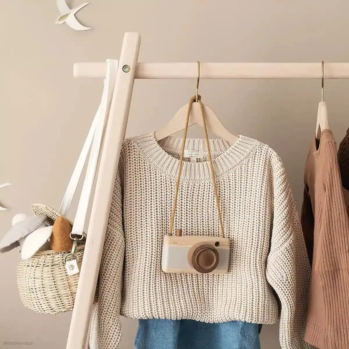 CHARLIE CRANE - Portant à Vêtements Enfant HOMI & Cintres HOMI