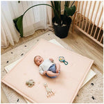 CHARLIE CRANE - Set d'Éveil Complet : Tapis TAMI Nude + Arche NAHO & Jouets en Bois