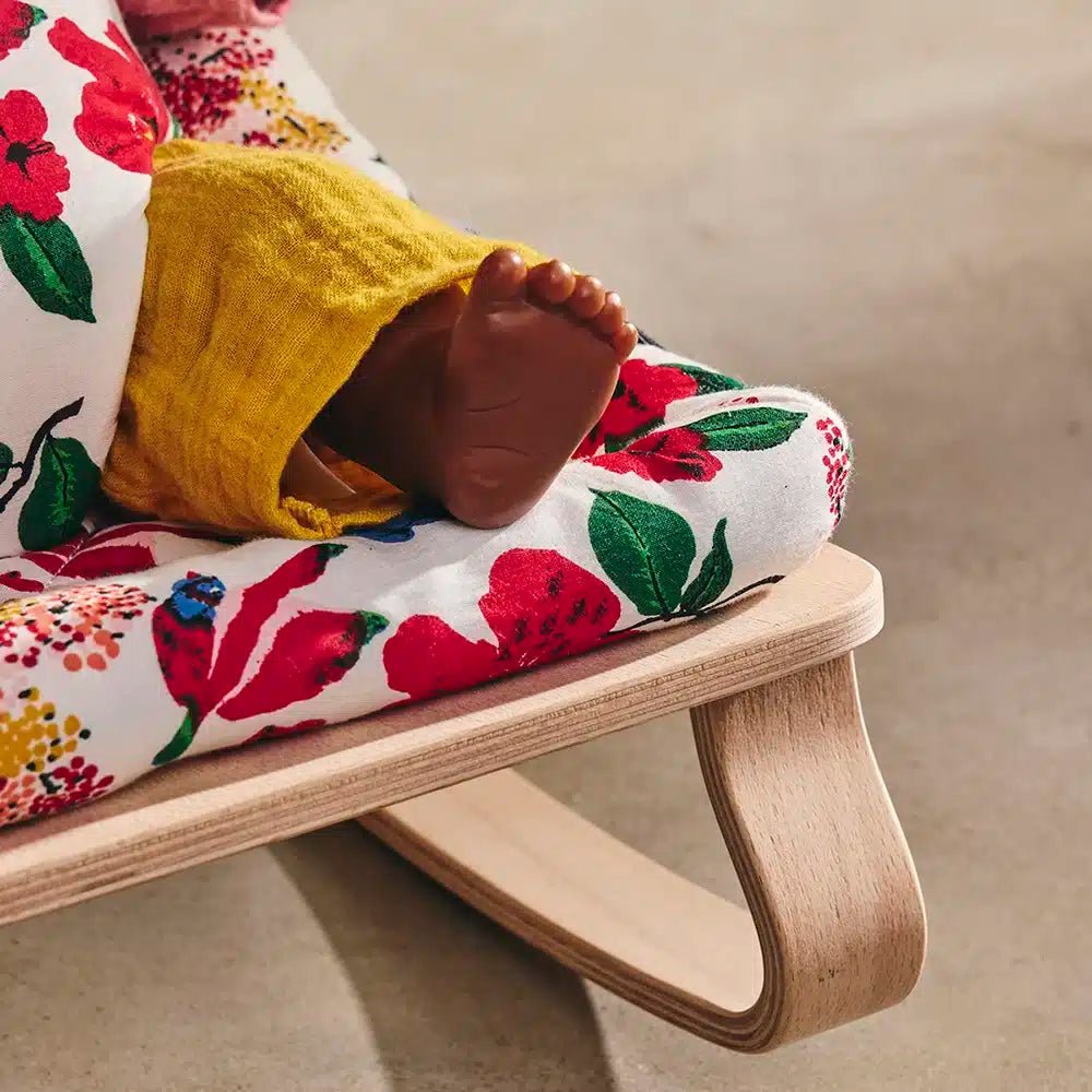 CHARLIE CRANE - Transat Poupée Levo Doll Coussin - Hibiscus