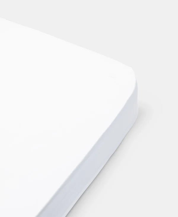 DEAR APRIL-Drap Housse Enfant Junior Fern 90 x 160 Cm - Simply White