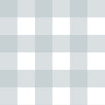 DEKORNIK - Papier Peint Pour Enfants À Carreaux Gris Classique