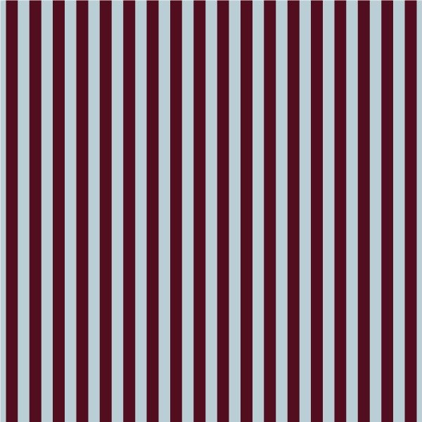 DEKORNIK - Papier Peint Pour Enfants À Rayures Marron Et Bleu Maya