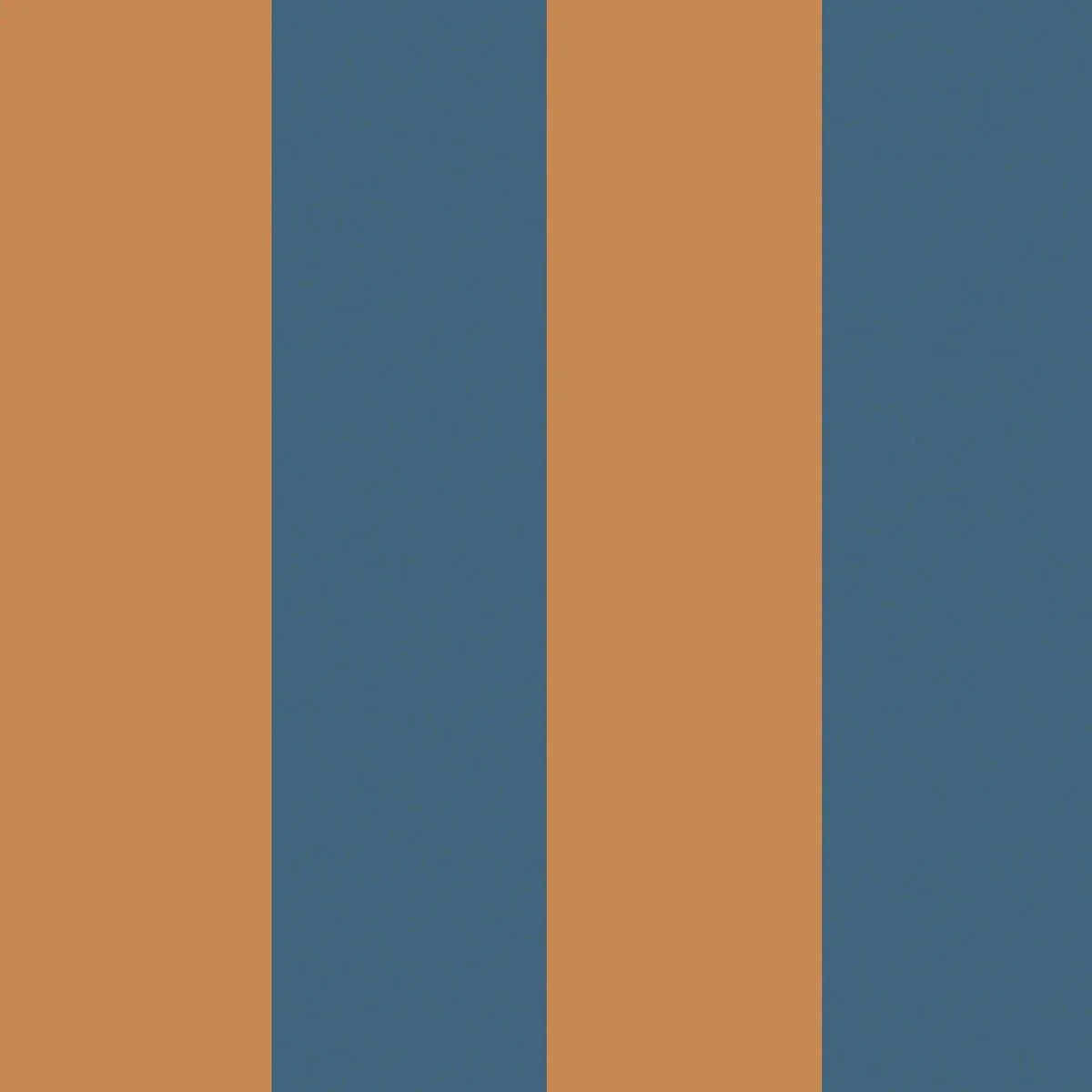 DEKORNIK - Papier Peint Pour Enfants Bleu Intense Et Caramel