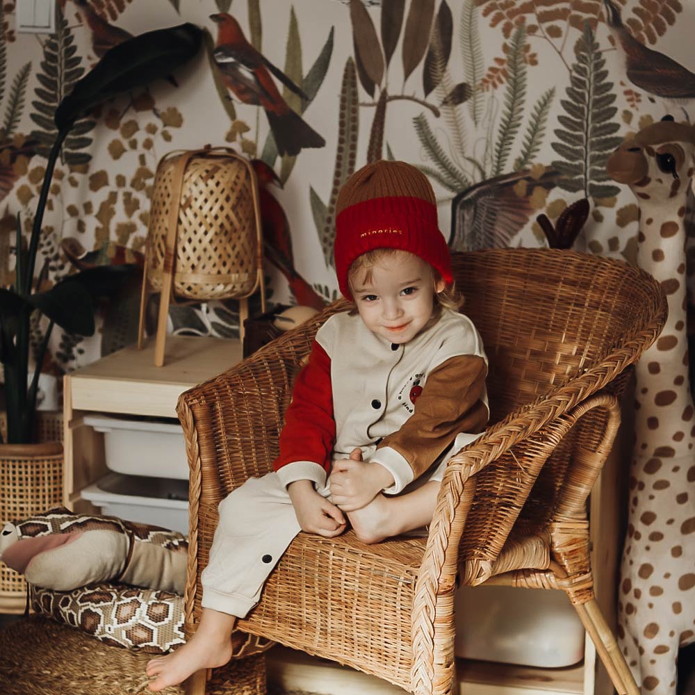 DEKORNIK - Papier Peint Pour Enfants Buisson D'oiseaux