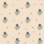 DEKORNIK - Papier Peint Pour Enfants Fleurs Vintage Rêveuses