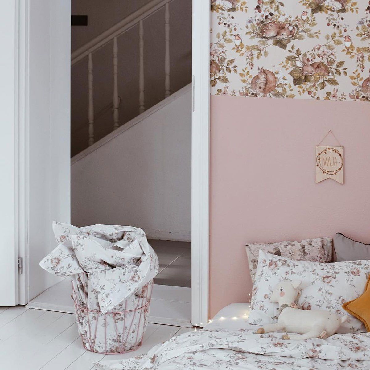 DEKORNIK - Papier Peint Pour Enfants Lumineux Petits Animaux Endormis