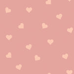 DEKORNIK - Papier Peint Pour Enfants Pêche Sur Rose Cœurs