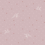 DEKORNIK - Papier Peint Pour Enfants Rose Hirondelles