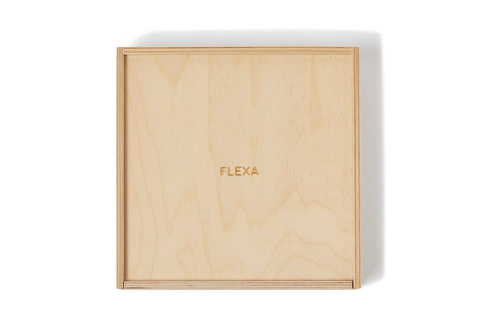 FLEXA-Cubes En Bois - Multicolore-Les Petits