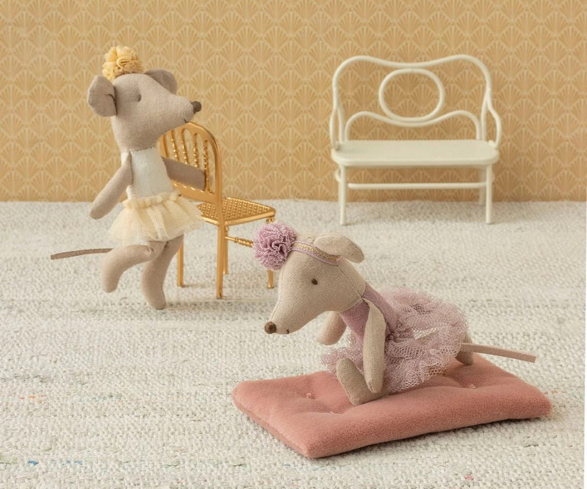 Ballerina Muis, Kleine Zus - Gebroken Wit
