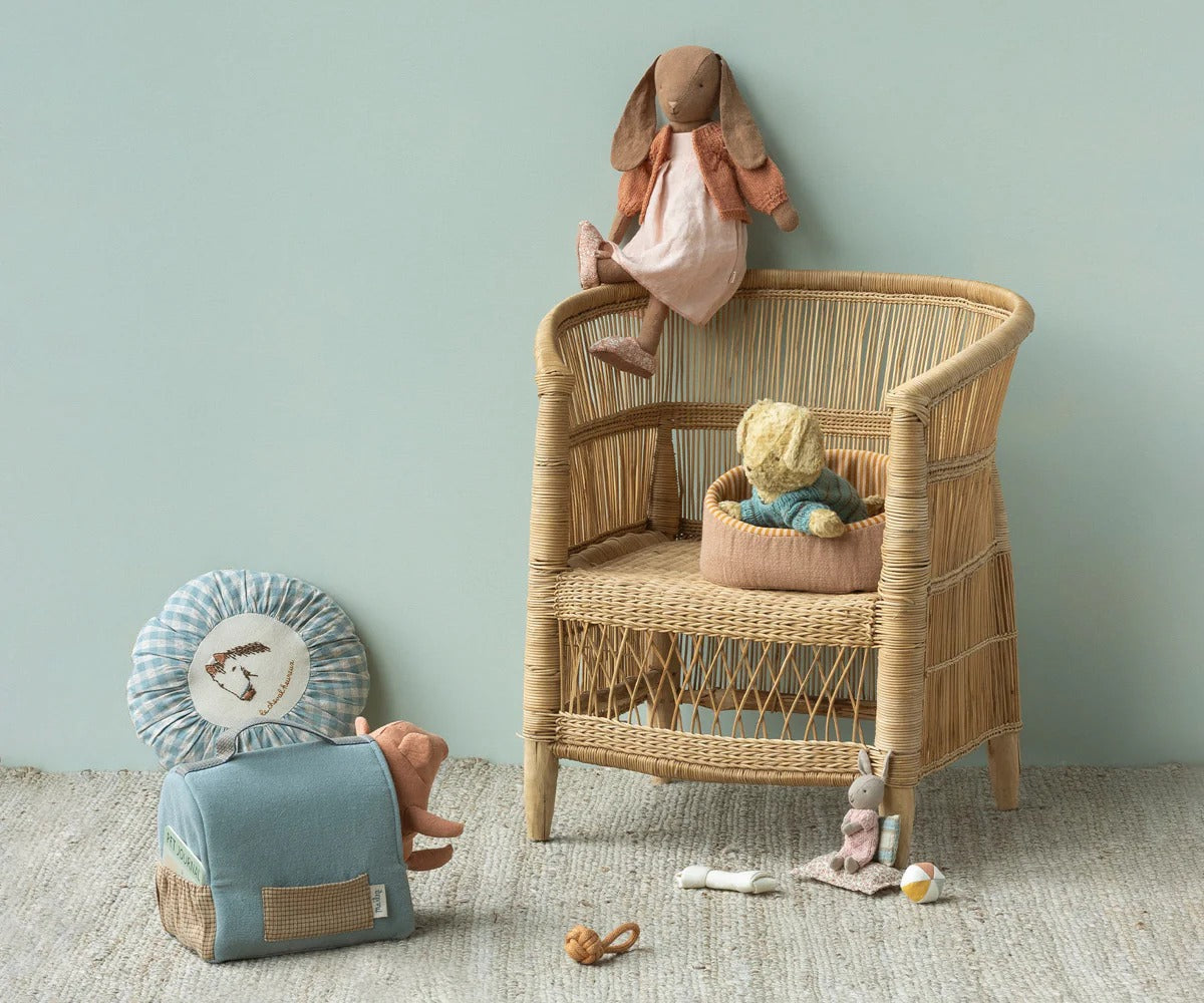 Pet Basket - Powder Pink