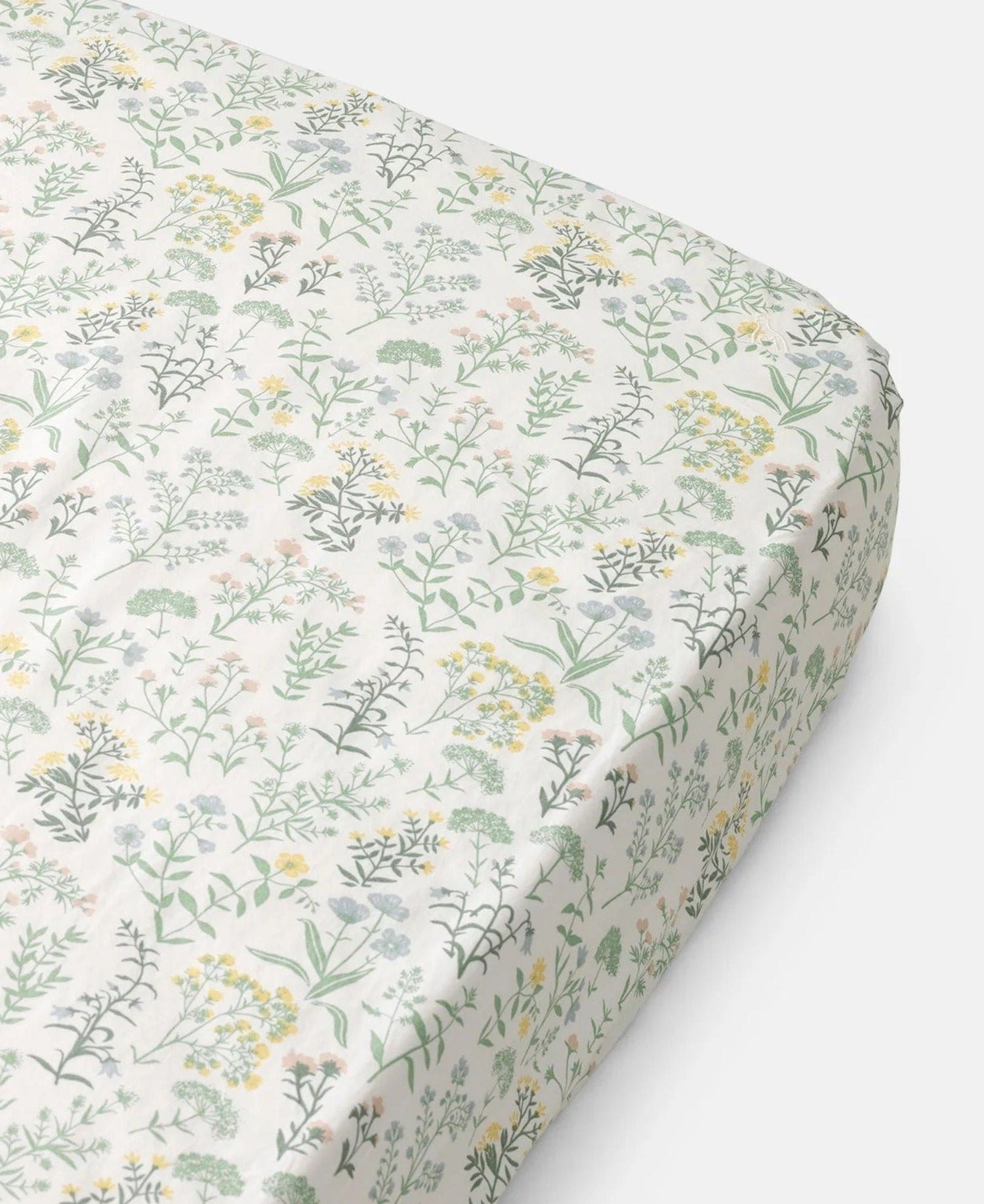 Lenzuolo con angoli per lettino Ada 68x122x12 cm - Fiori Estivi