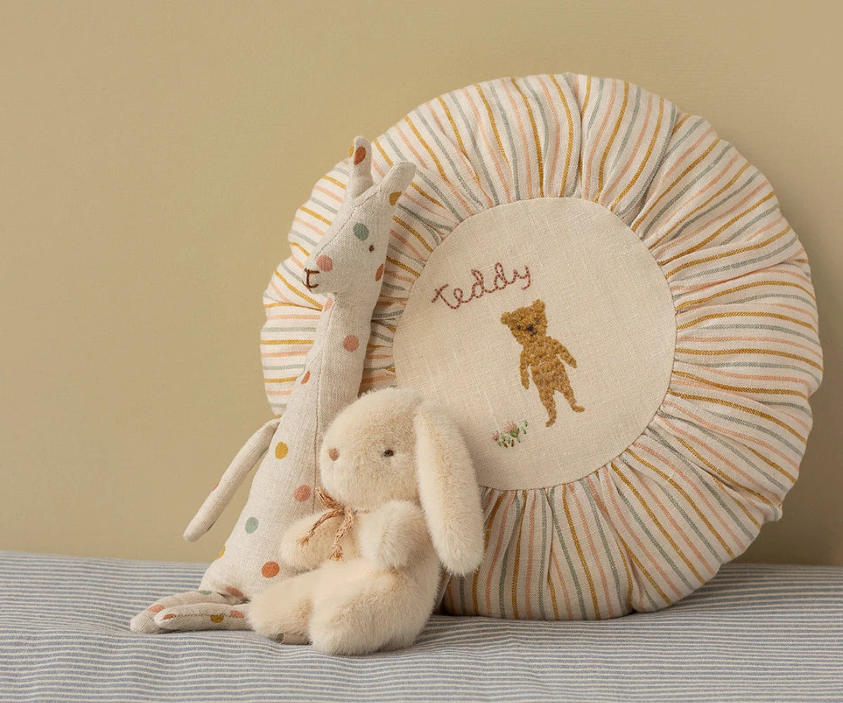 Mini Plush Rabbit, Cream