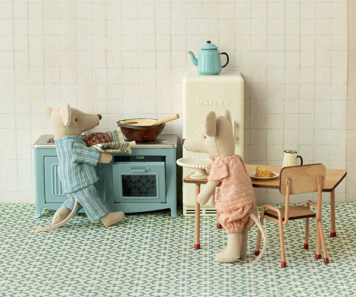 Keuken voor Maileg muis - Blauw
