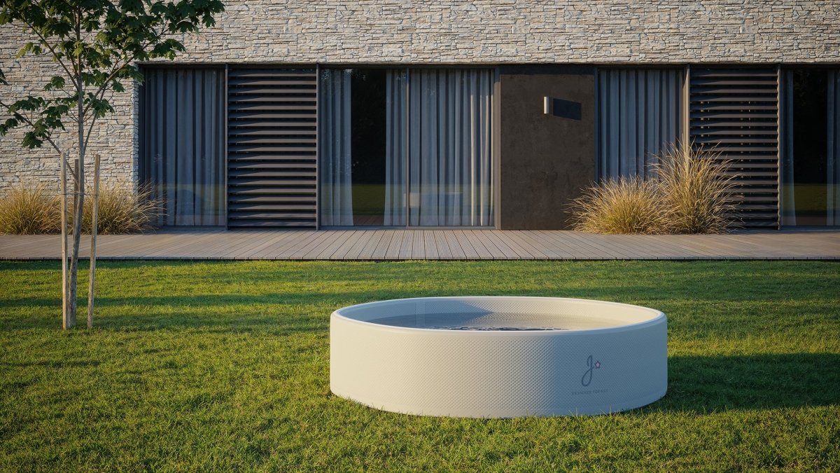 JUPIDUU - Piscine Jupiduu - Gris/Blanc