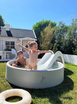 JUPIDUU - Piscine Jupiduu - Gris/Blanc - Trois Tailles Disponible
