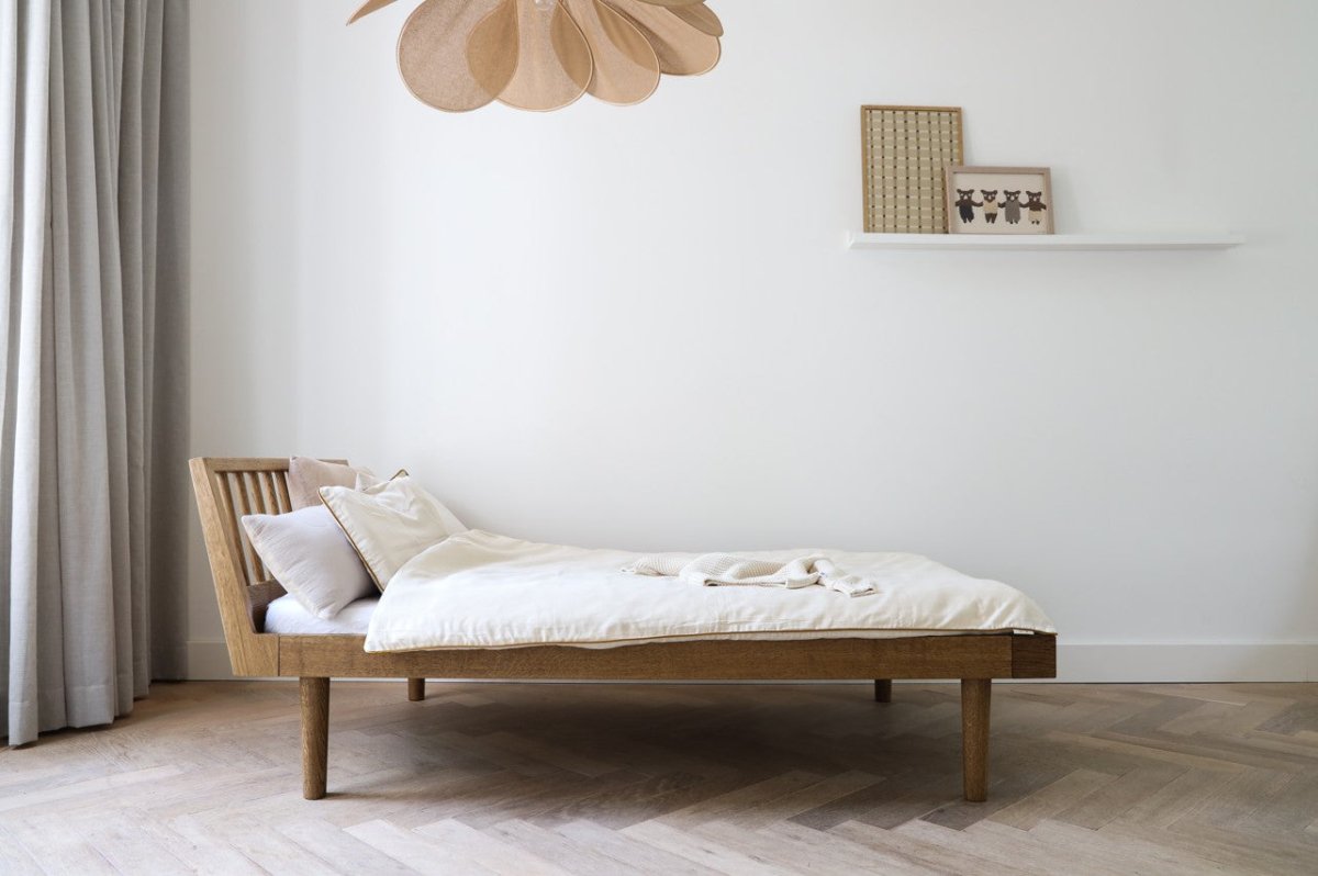 KAS COPENHAGEN - Lit Eli Combiné - Kas Copenhagen - 90 X 160 Cm - Chêne Fumé