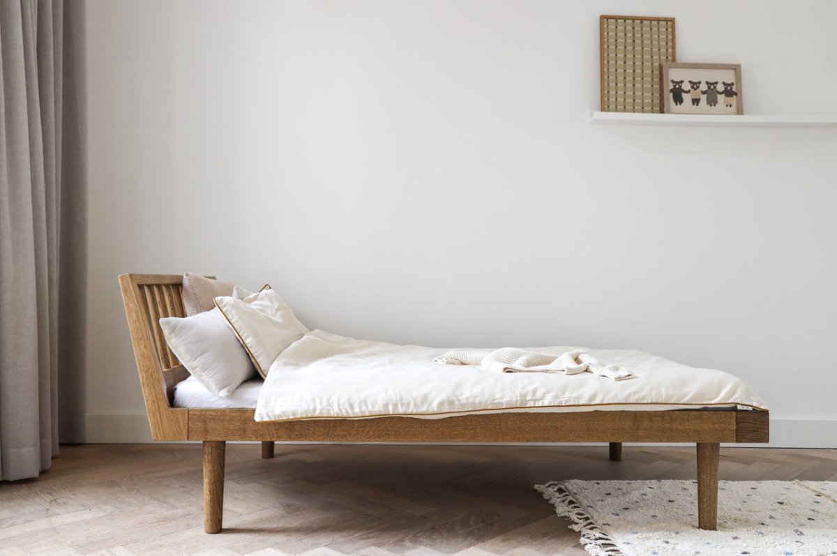 KAS COPENHAGEN - Lit Eli Combiné - Kas Copenhagen - 90 X 160 Cm - Chêne Huilé Naturel