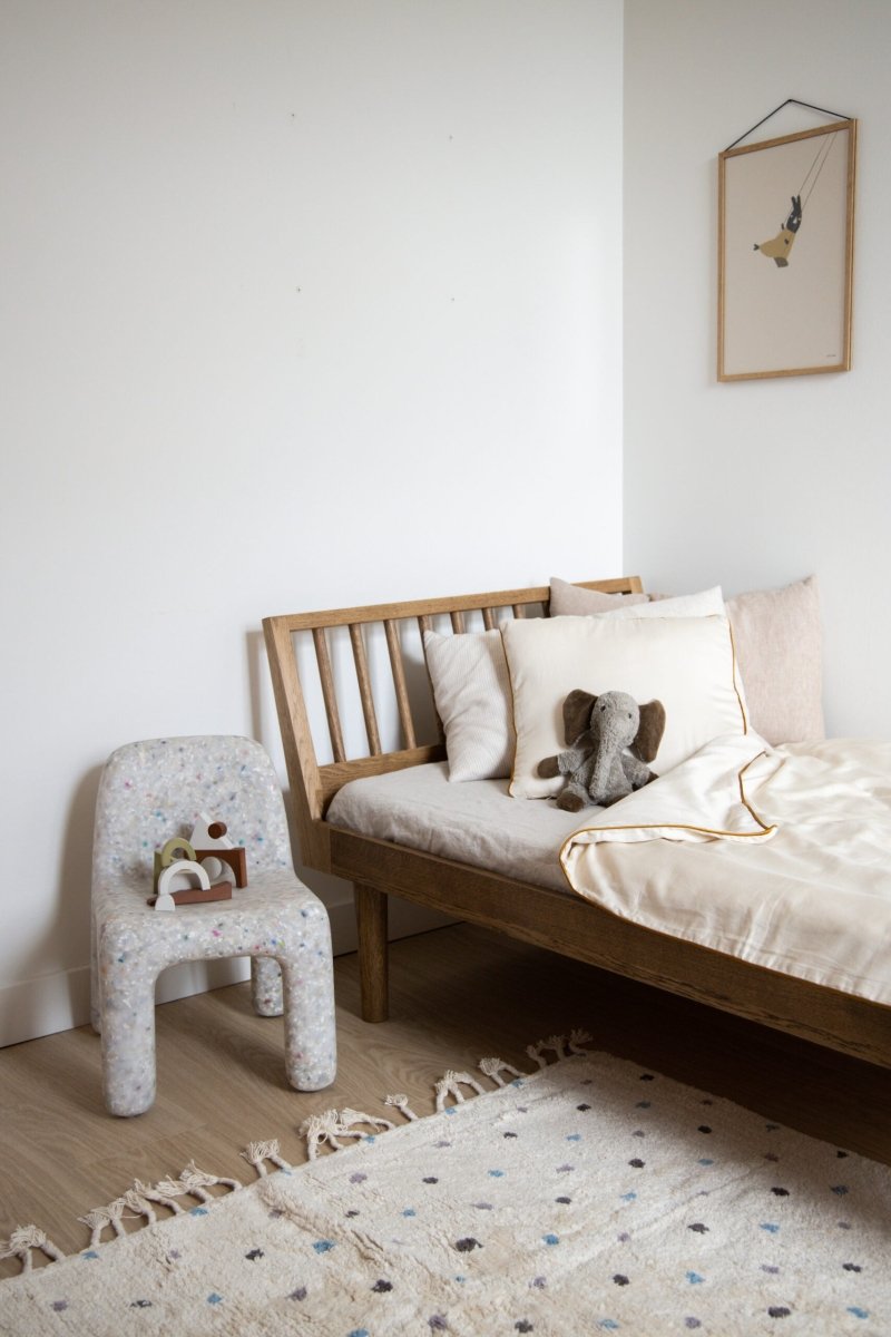 KAS COPENHAGEN - Lit Eli Combiné - Kas Copenhagen - 90 X 200 Cm - Chêne Fumé