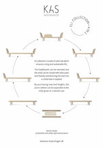 KAS COPENHAGEN - Lit Eli - Kas Copenhagen - 90 X 200 Cm - Chêne Huilé Naturel