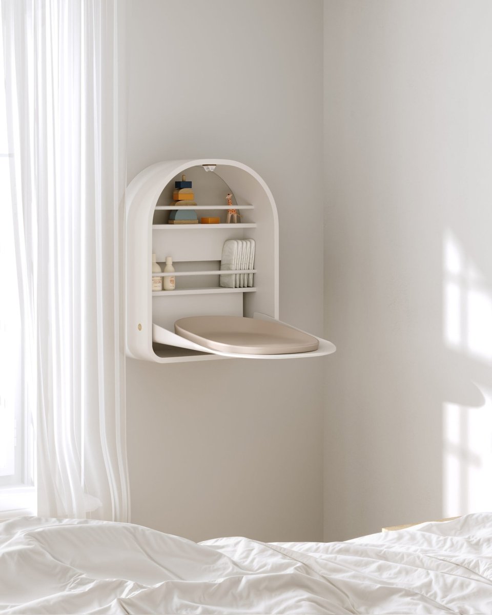 KAS COPENHAGEN - Table À Langer Murale Kai - Kas Copenhagen - Blanche