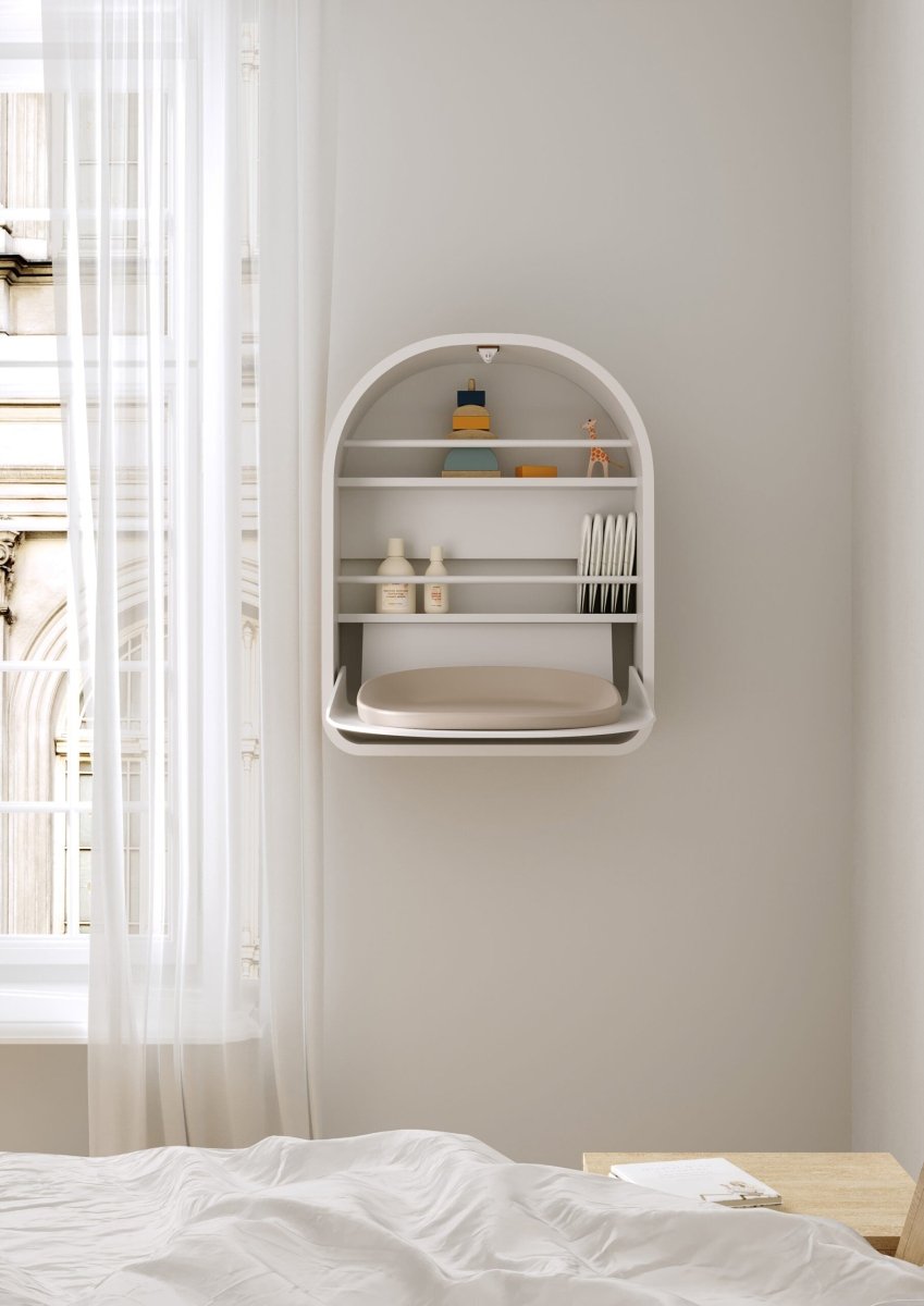 KAS COPENHAGEN - Table À Langer Murale Kai - Kas Copenhagen - Blanche