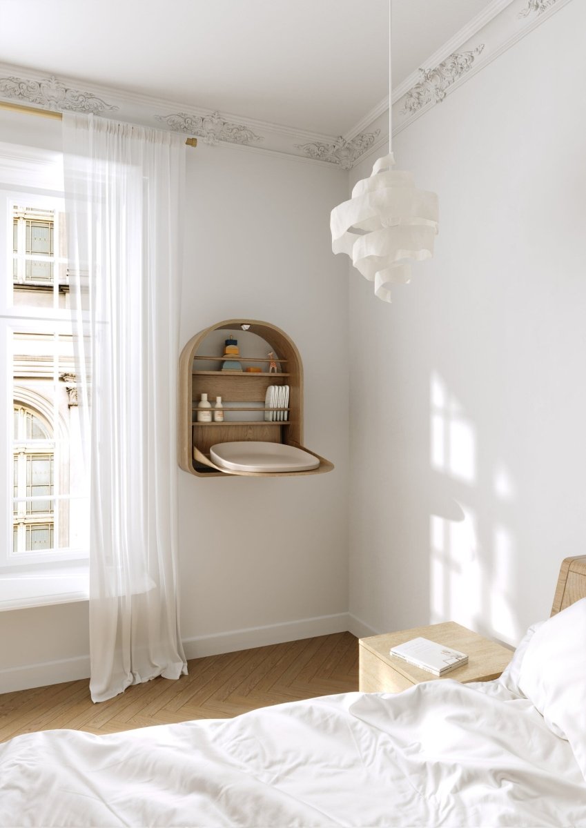 KAS COPENHAGEN - Table À Langer Murale Kai - Kas Copenhagen - Chêne