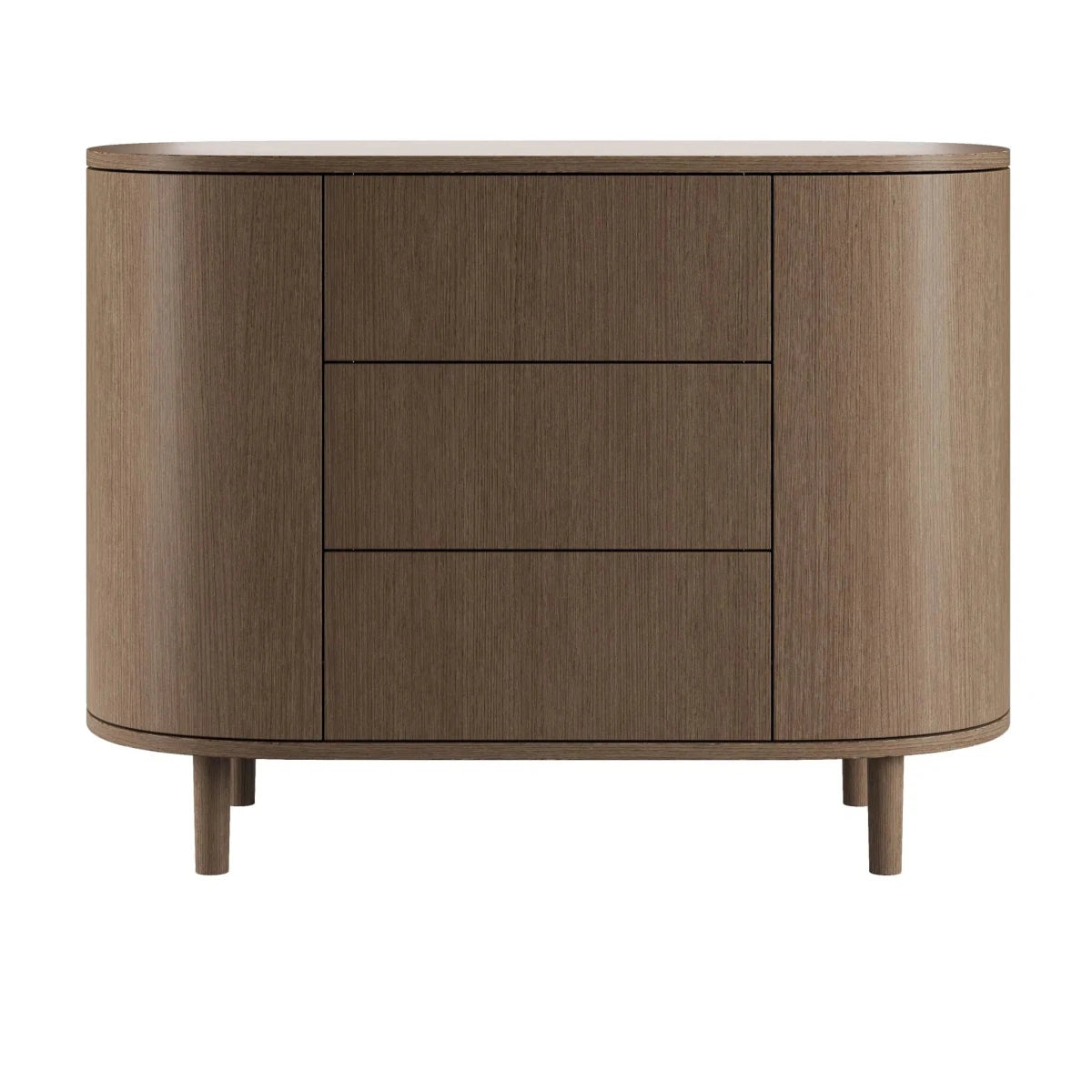 KAS KOPENHAGEN-Commode À Langer Kai - Kas Kopenhagen - Chêne Fumé