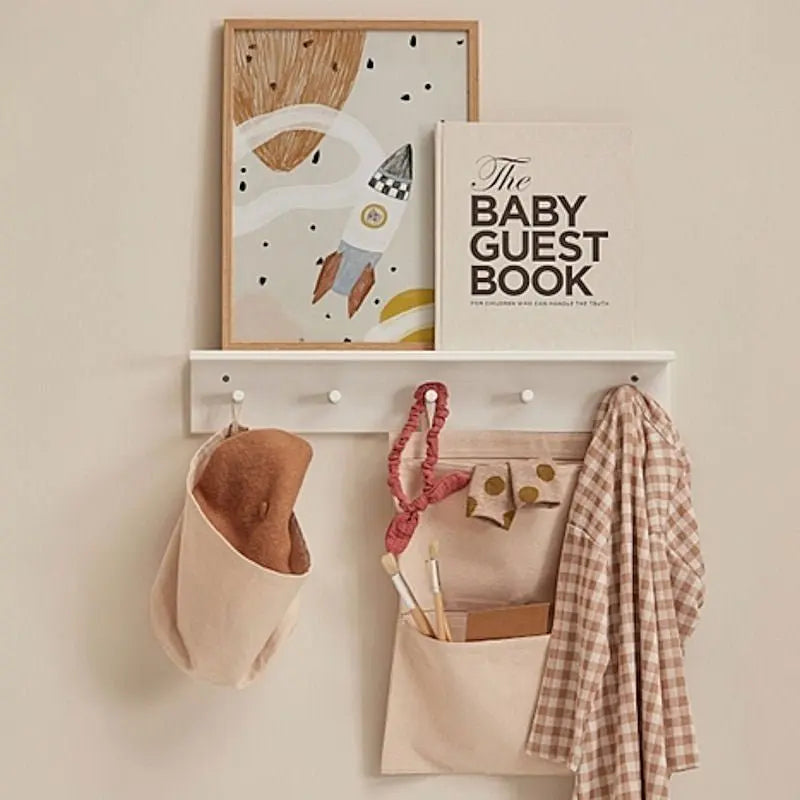 KID'S CONCEPT - Porte - Manteau Blanc STAR