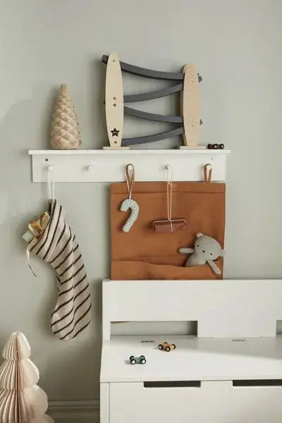 KID'S CONCEPT - Porte - Manteau Blanc STAR