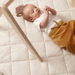 KID'S CONCEPT - Tapis de Jeu Rond – Blanc Cassé