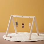 KID'S CONCEPT - Tapis de Jeu Rond – Blanc Cassé