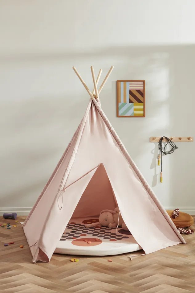 KID'S CONCEPT - Tente Tipi Rose Clair