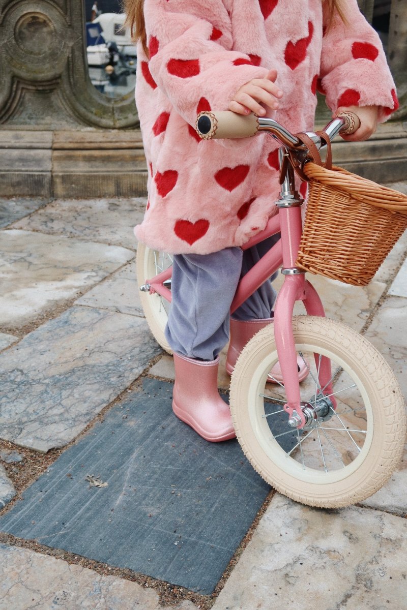 KONGES SLØJD - Draisienne Paillettes - Rose Pétillant