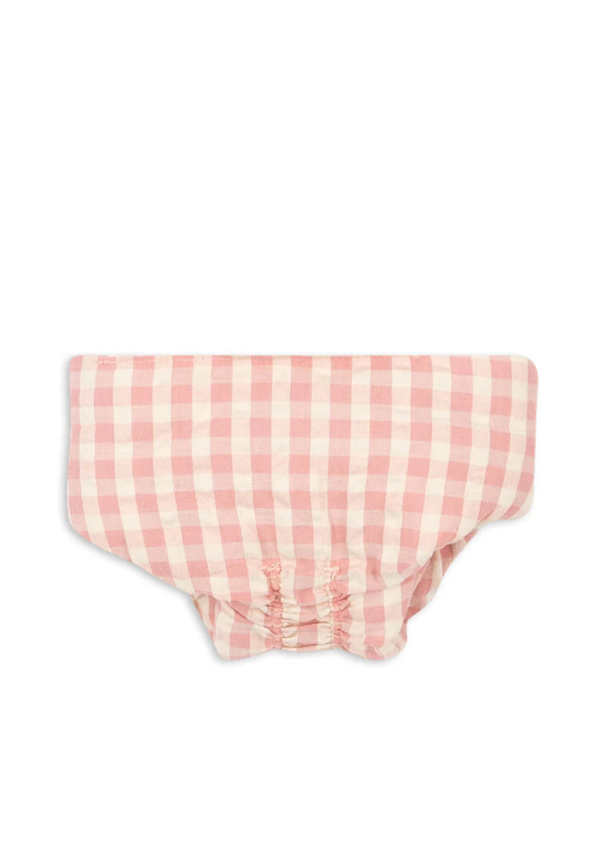 KONGES SLØJD - Ensemble De Chambre De Poupée - Carreaux Rose Poudre