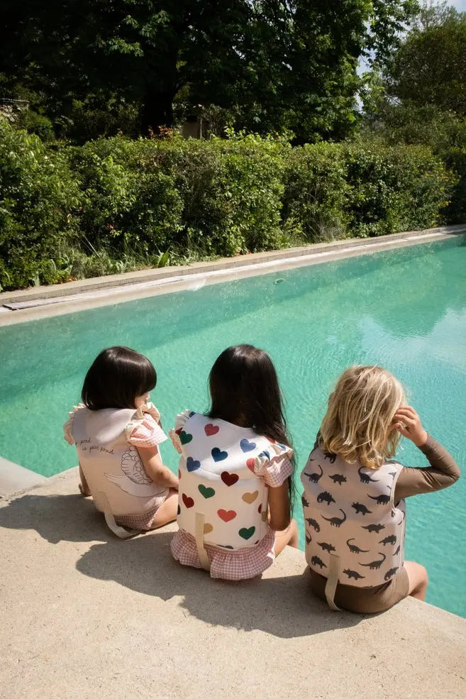 KONGES SLØJD - Gilet Natation Flotteur Néoprène - Bon Coeur