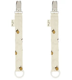 KONGES SLØJD - Lot De 2 Attaches - Tétines - Citron