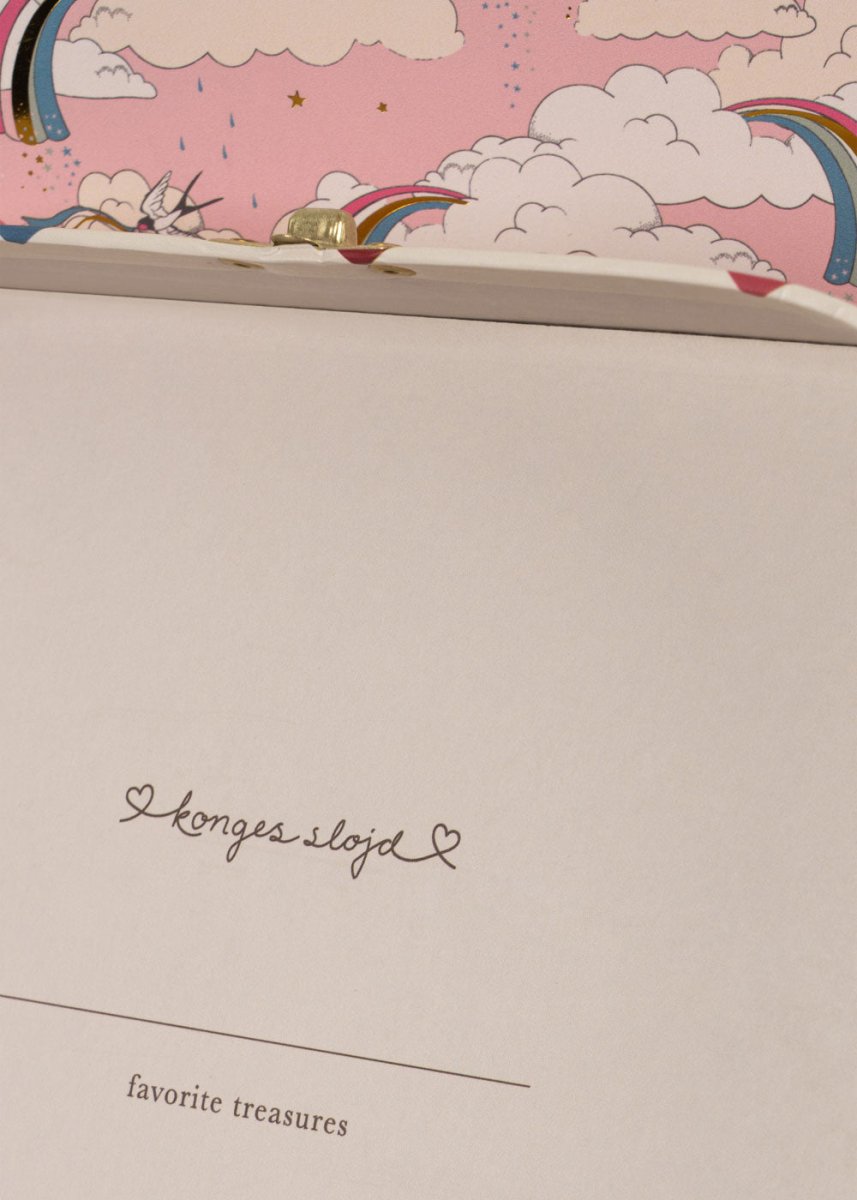 KONGES SLØJD - Lot De 2 Valises - Arc - en - ciel