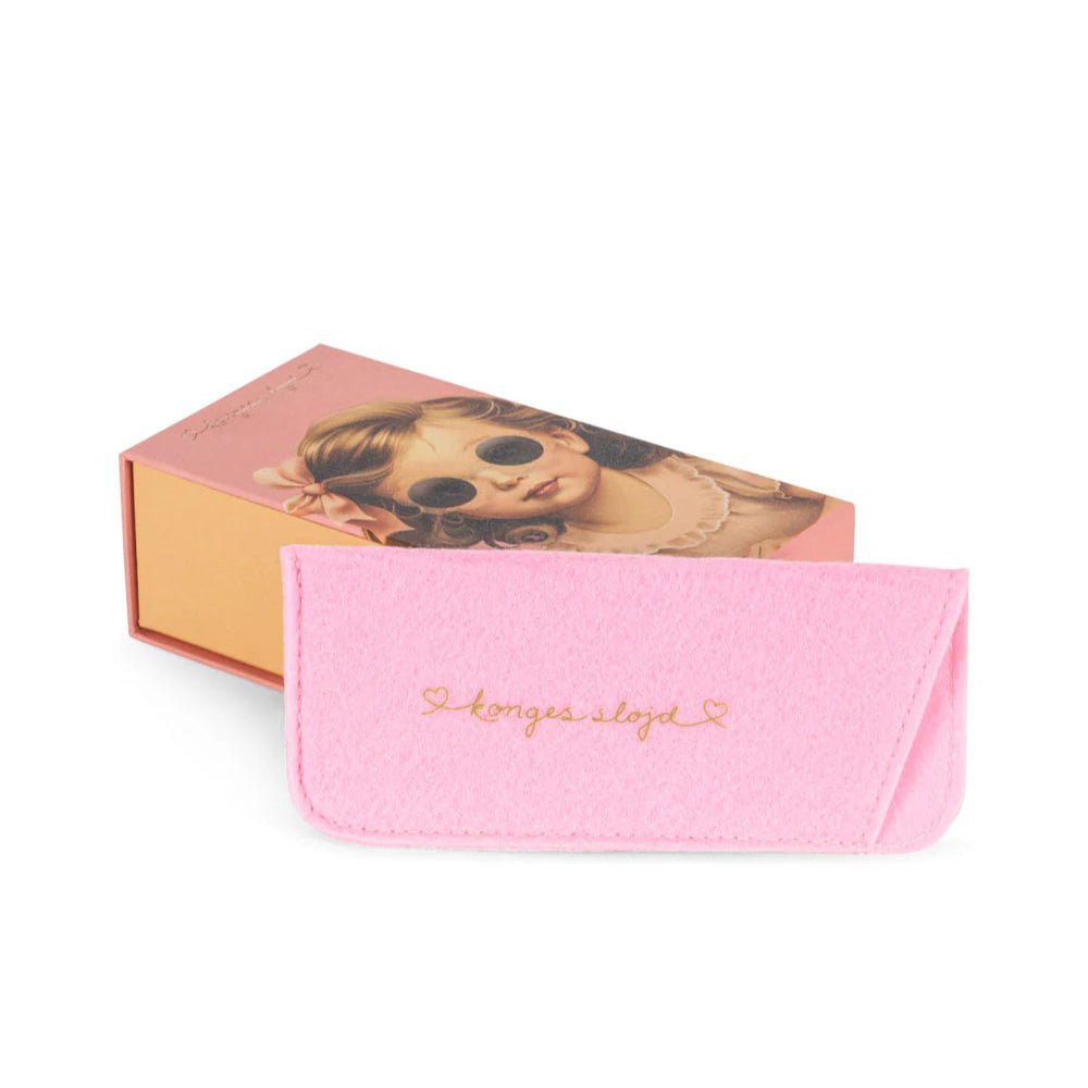 KONGES SLØJD - Lunettes De Soleil Bébé - Fleur Brume Pailletée