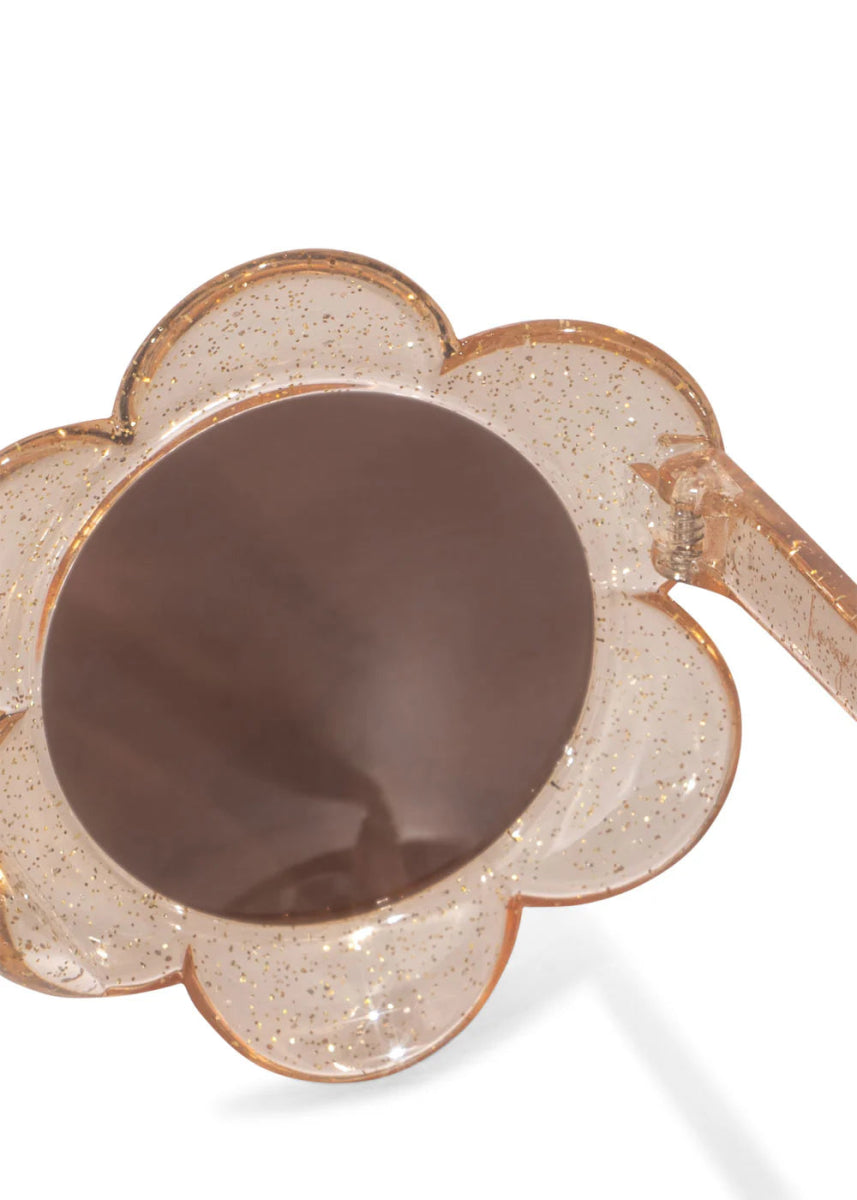 KONGES SLØJD - Lunettes De Soleil Bébé - Fleur Brume Pailletée