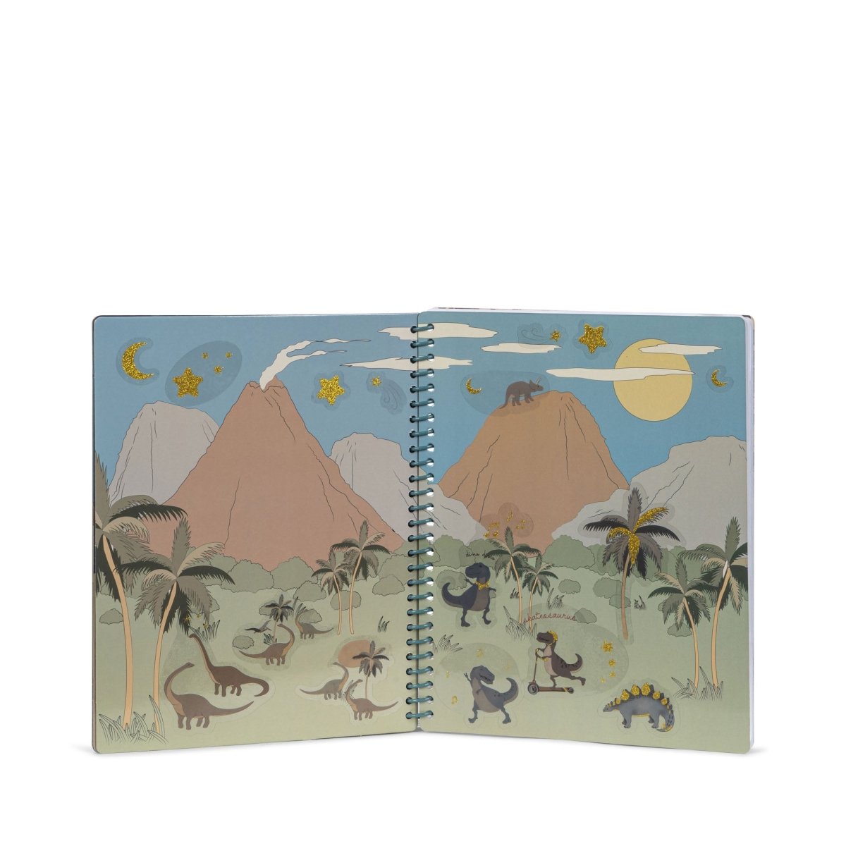 KONGES SLØJD - Mon Livre D'autocollants - Bleu