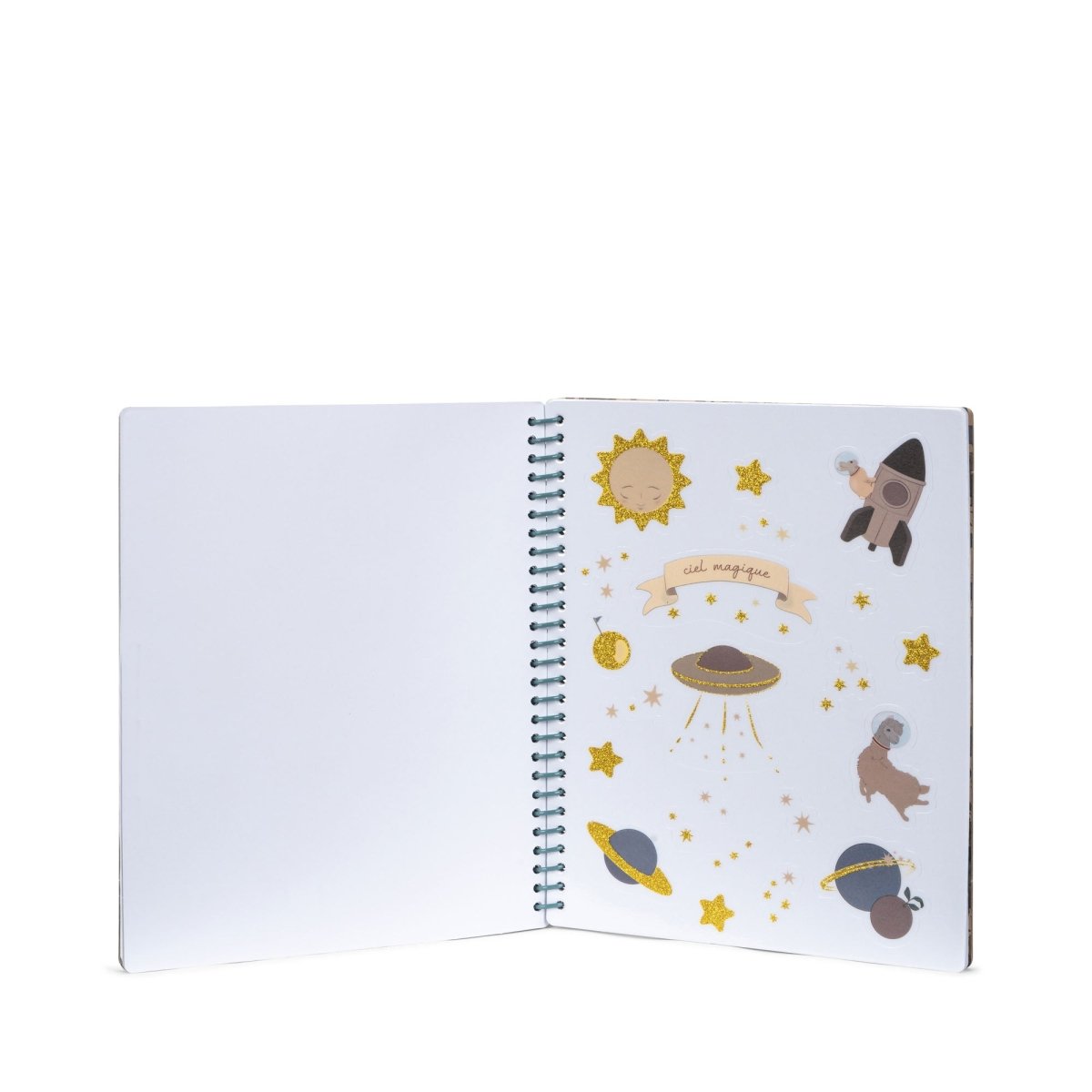 KONGES SLØJD - Mon Livre D'autocollants - Bleu