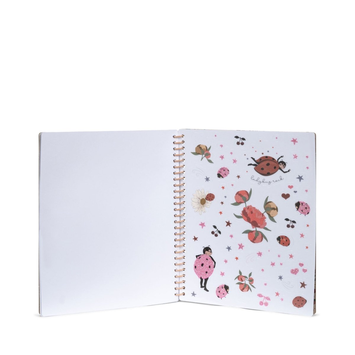 KONGES SLØJD - Mon Livre D'autocollants - Rose