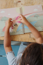 KONGES SLØJD - Mon Livre D'autocollants - Rose