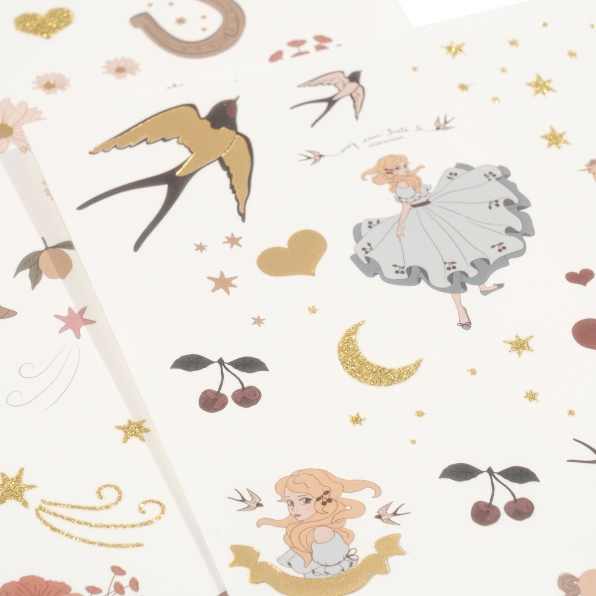 KONGES SLØJD - Pack De Mélange De Tatouages - Filles