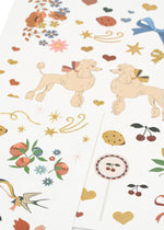 KONGES SLØJD - Pack De Mélange Tatouages - Arc - en - ciel