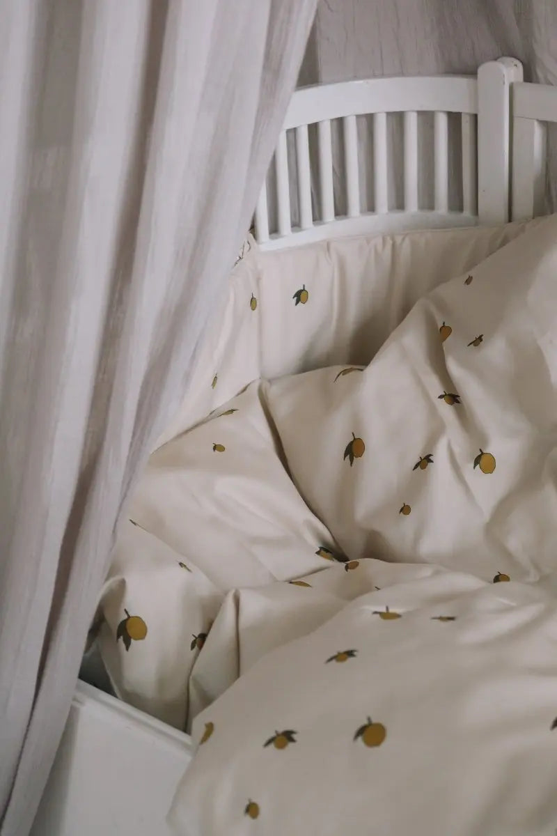 KONGES SLØJD - Parure de Lit Pour Lit Junior 100x140cm - Citron