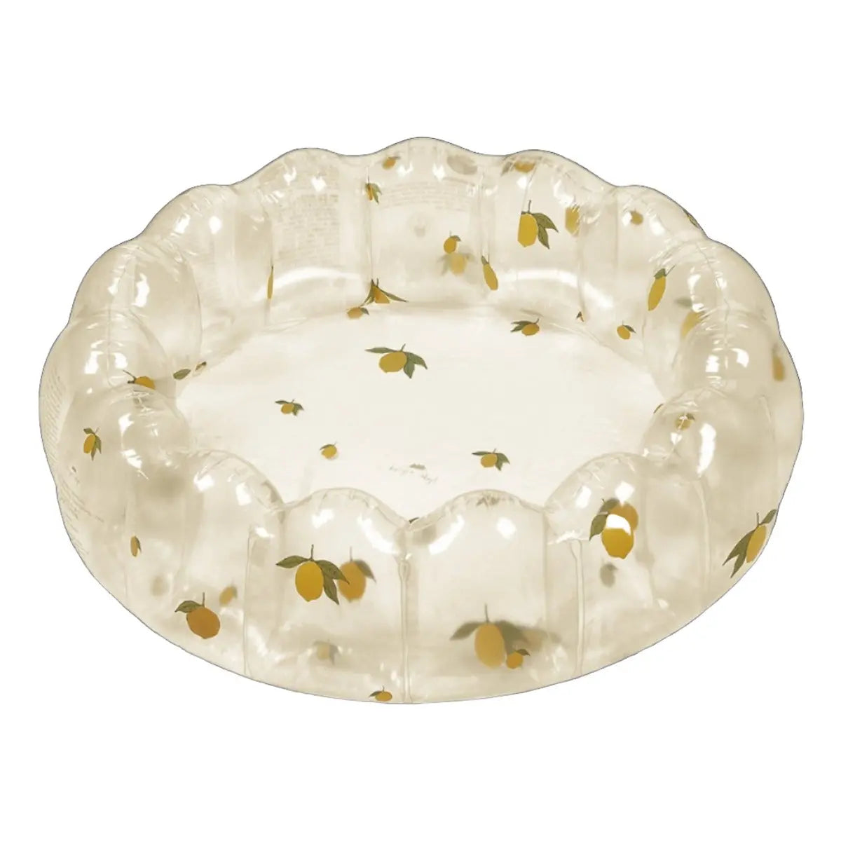 KONGES SLØJD - Petite Piscine Coquille Transparente - Citron