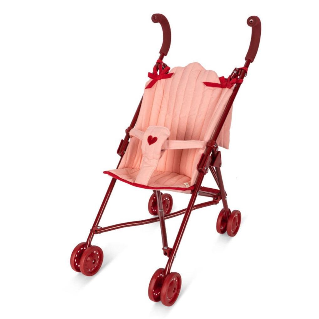 KONGES SLØJD - Poussette De Poupée - Rose Douce